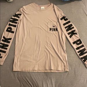 PINK Long sleeve T-shirt